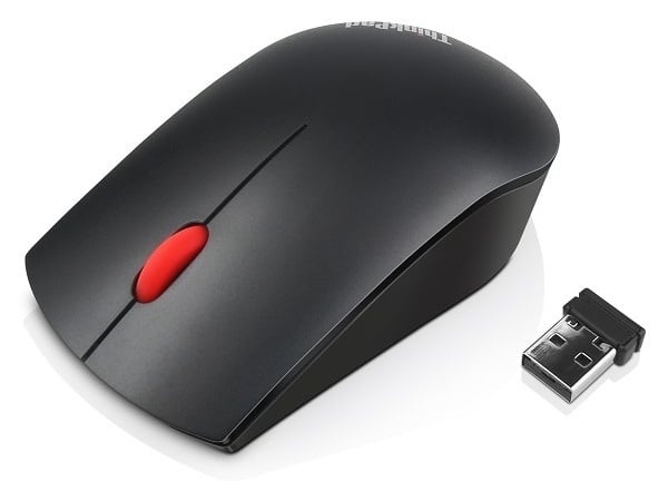LENOVO ThinkPad Essential Wireless Mouse, Black