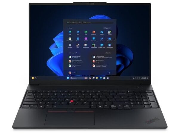 LENOVO Laptop ThinkPad E16 G3 16'' WUXGA IPS/Ultra5-225U/16GB/512GB SSD/Intel Graphics/Win 11 Pro/3Y NBD/Black