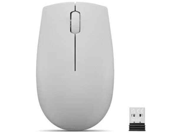 LENOVO Wireless Compact Mouse 300, Arctic Grey