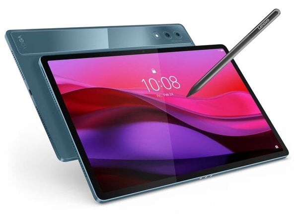 LENOVO Tablet Yoga Tab Plus 12.7&apos;&apos; 3K/Qualcomm Snapdragon 8 Gen 3/16GB/256GB/Qualcomm Adreno 750/Lenovo 2-in-1 Keyboard Pack + Lenovo Tab Pen Pro/Android 14/2Y CAR/Tidal Teal