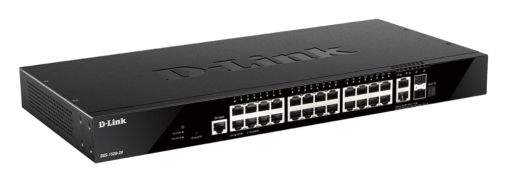 DLINK DGS-1520-28 24x10/100/1000, 2 x 10G SFP+