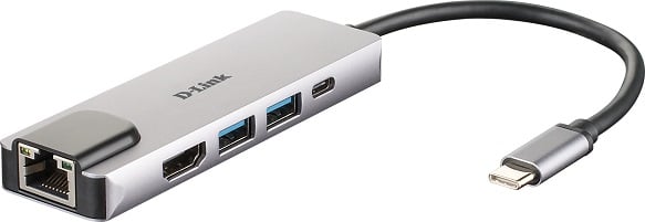D-LINK DUB-M520 5-IN-1 USB-C HUB HDMI, ETH and PD