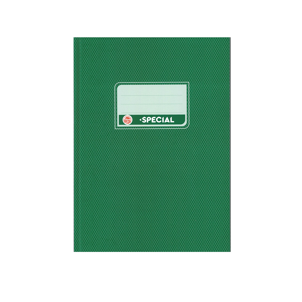 Typotrust Τετράδιο Εξήγηση Βιβλιοδετημένη Πράσινη Ριγέ 17x25 80φ. (4143) (TYP4143)