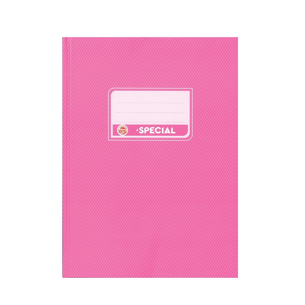 Typotrust Τετράδιο Εξήγηση Βιβλιοδετημένη Ροζ Ριγέ 17x25 80φ. (4146) (TYP4146)