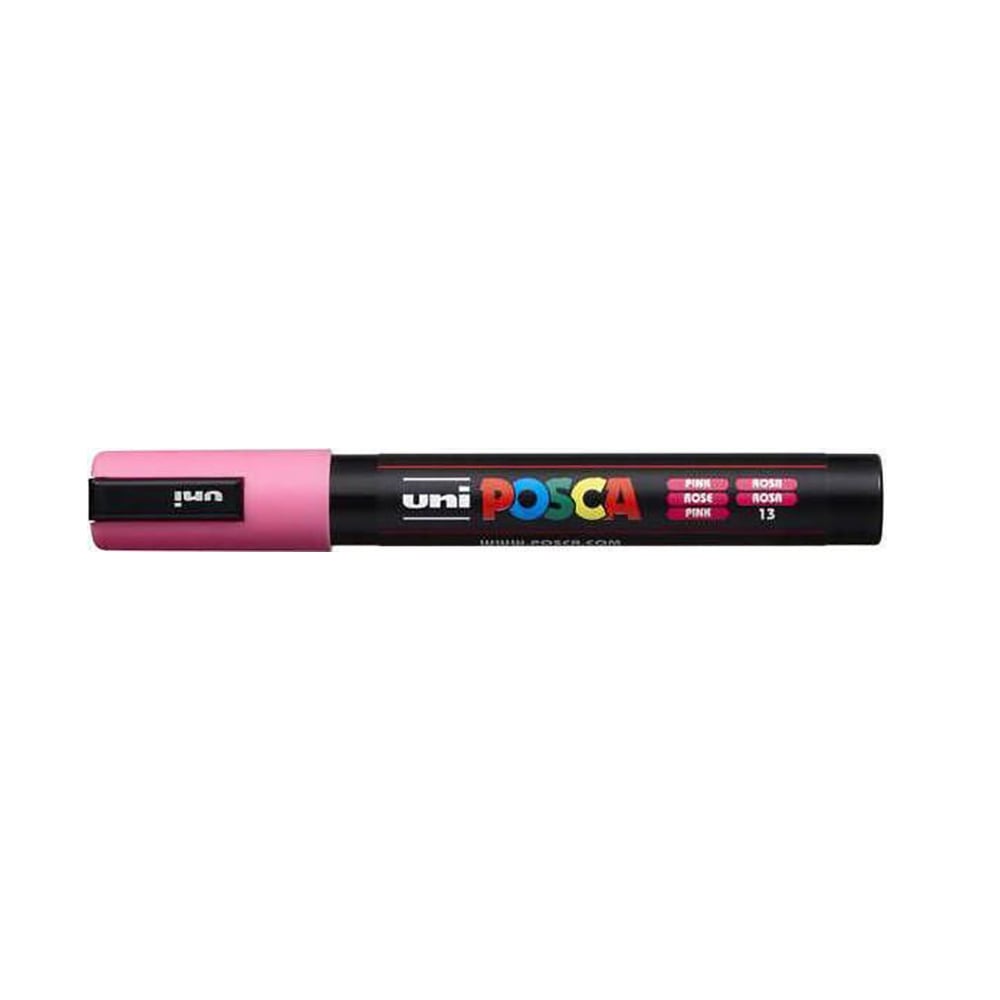 Uni-Ball Μαρκαδοροι Posca Pc-5M Medium Pink (PC5MMPK) (UNIPC5MMPK)
