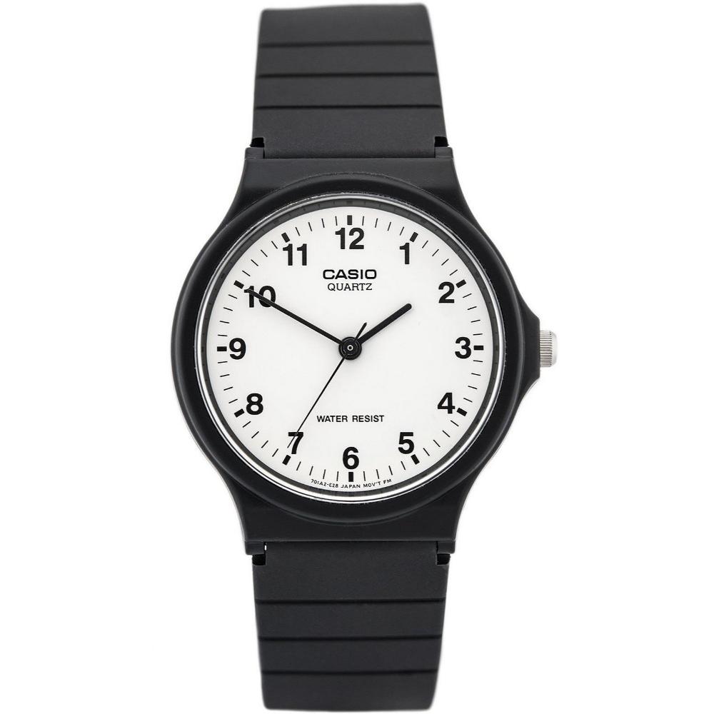 Casio Ψηφιακό Ρολόι Μπαταρίας με Μαύρο Καουτσούκ Λουράκι (MQ-24-7BLLEG) (CASMQ-24-7BLLEG)