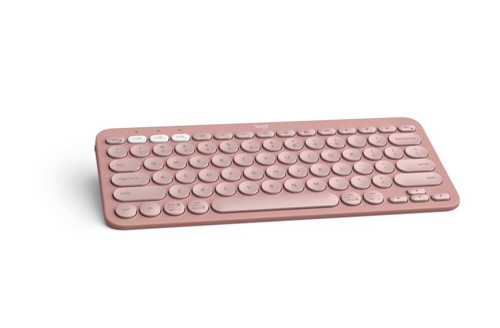 LOGITECH Keyboard Blueetooth K380s Rose