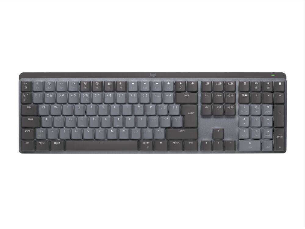 LOGITECH Keyboard Wireless Mechanical Mx Keys Graphite