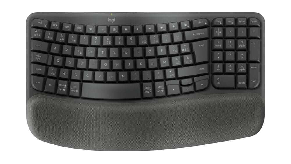 LOGITECH Keyboard Ergo Wave Keys
