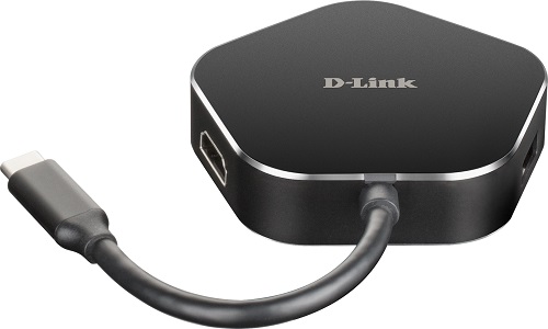 D-LINK DUB-M420 4-IN-1 USB-C HUB HDMI and PD