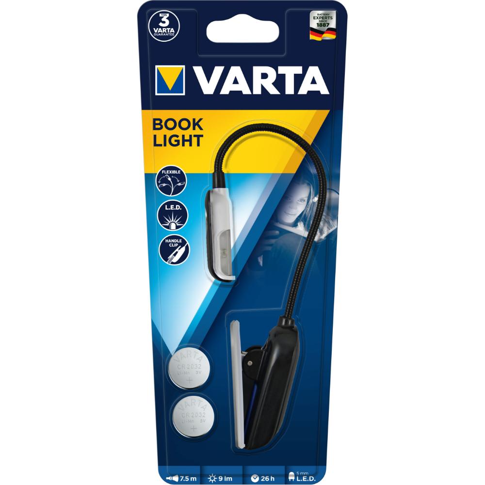 Varta LED Flashlight for reading books 2xCR2032 16618 (VART15116)