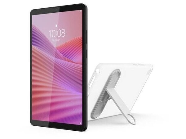 LENOVO Tablet Tab One 8.7&apos;&apos; HD/MediaTek Helio G85/4GB/64GB/Arm Mali-G52 MC2 Graphics/LTE/Android 14/Clear Case/2Y CAR/Luna Grey